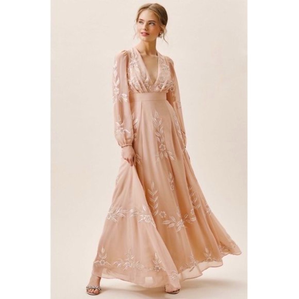 BHLDN Belize Dress in Blush NEW (never worn)